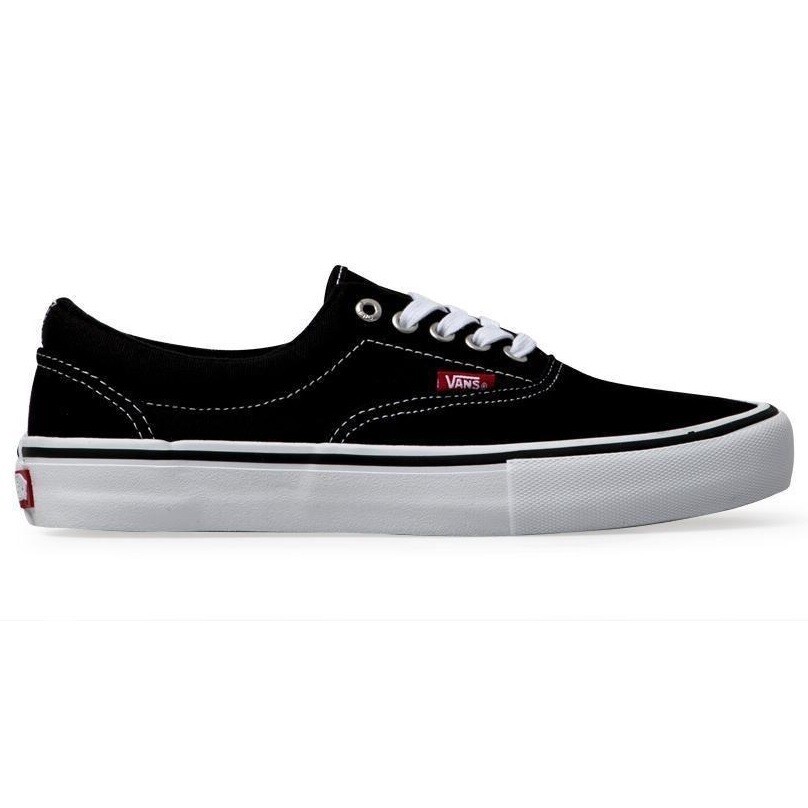 Vans Era Pro Black White Gum Shoes | eBay