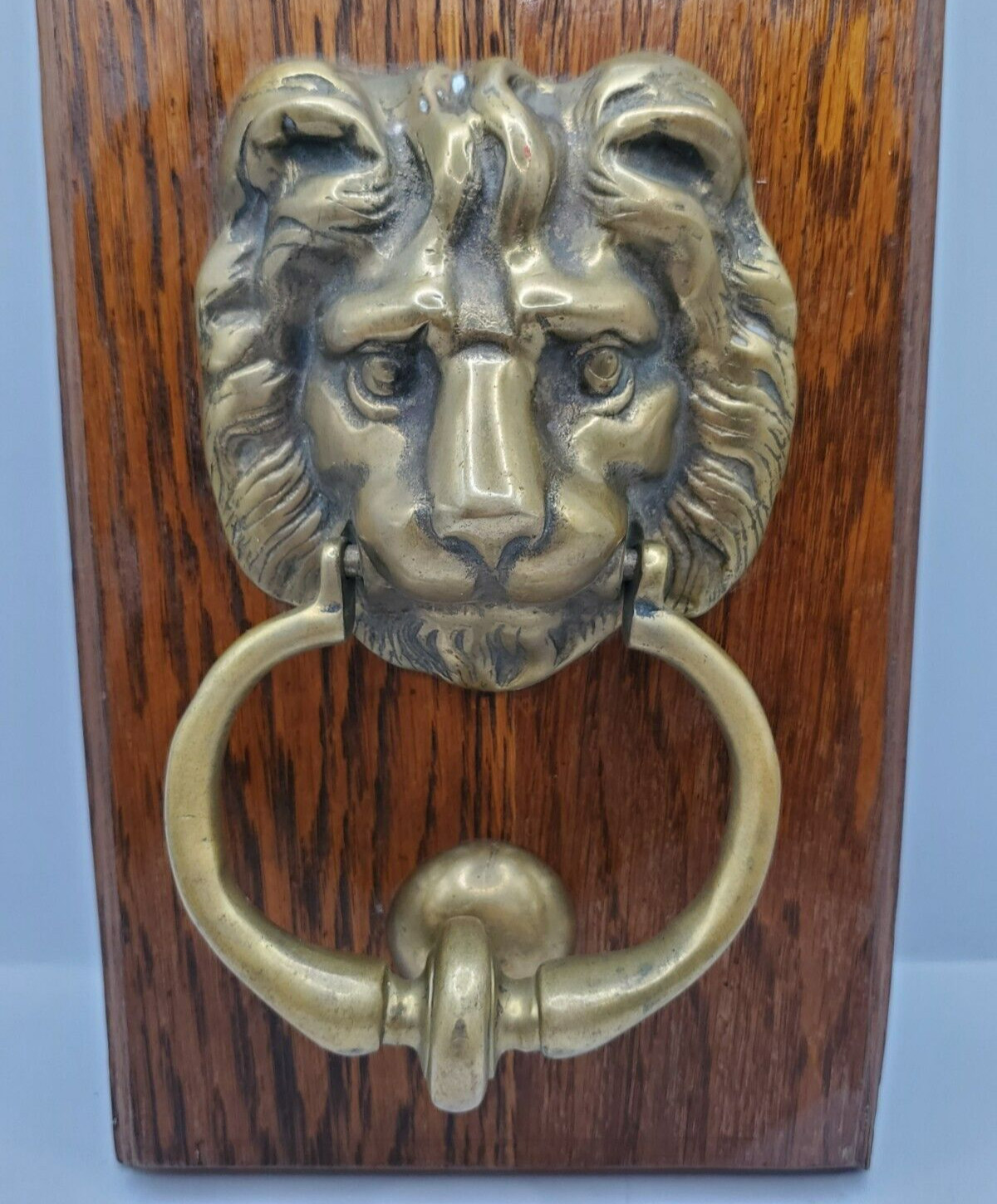 Brass Antique Lion Door Knocker