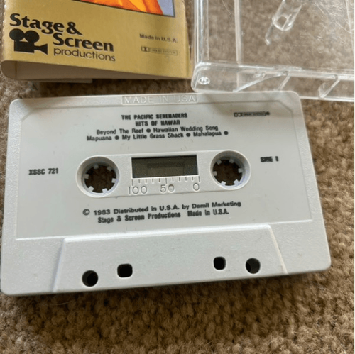 The Pacific Serenaders Hits Of Hawaii Cassette Tape - 第 2/7 張圖片
