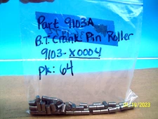 64PK +.0004  CRANK PIN ROLLER BEARINGS HARLEY DAVIDSON B T 1936-1972 9103A (155)