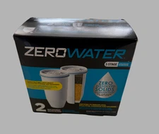Zero Water 5 Stage Adv Filtration 2 Pack Replacement Water Filters ZR-017- NEW