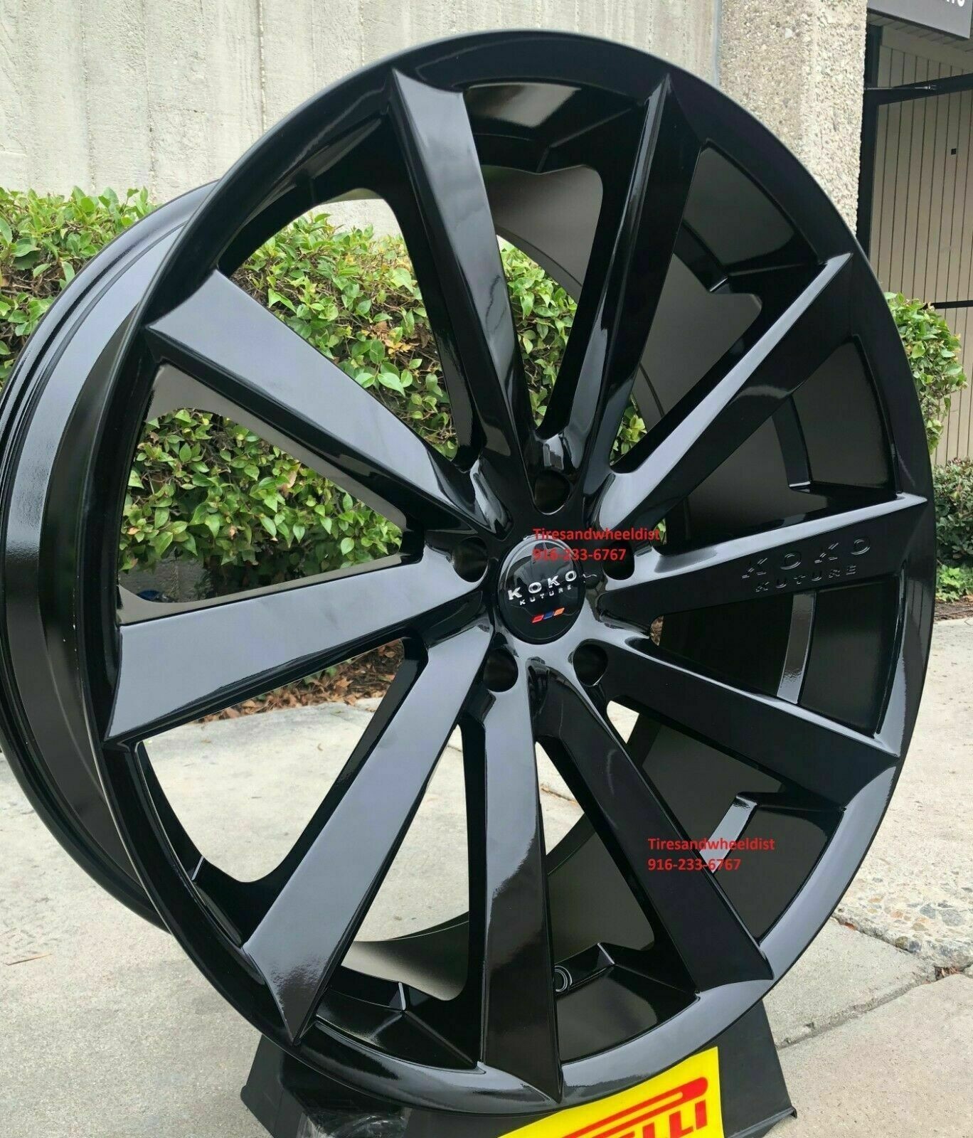 Rolls-Royce Ghost Wheels 7 pcs Black