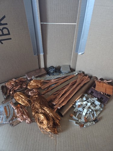 7.5lbs Mixed Copper Scraps For Crafts / Casting