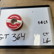 Niehoff 25-182 Wire - 18 Gauge Wire Spool Red 50' NEW OLD STOCK