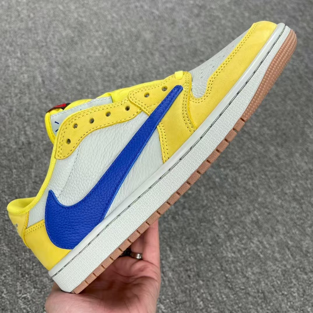 Size 13 - Travis Scott x Air Jordan 1 Retro OG SP Low Canary W for