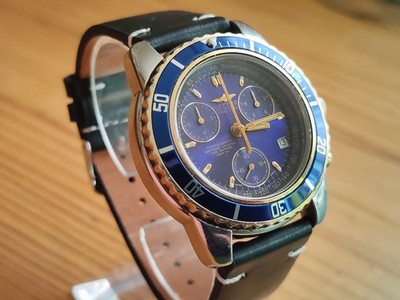 Sector SGE 300 Rattrapante Chronograph - Blau - ETA 251 - Saphir - Vintage