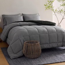 Comforters King Size Duvet Insert, Quilted Down Alternative Comforter, Ultra