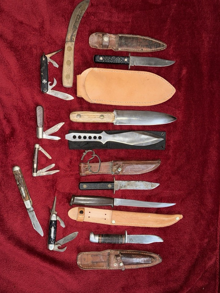 Knives Ebay Vintage Collectible Knives Lot | eBay