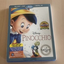 Pinocchio Blu-ray, 1940 BRAND NEW/SEALED/UNOPENED 
