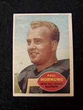 1960 TOPPS # 54 PAUL HORNUNG  C 4758