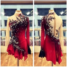 Figure skating performance costume customization competition grading skirt
