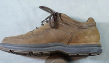 Mens Rockport WWT17W World Tour Classic Size 9.5 Brown Leather Casual Shoes