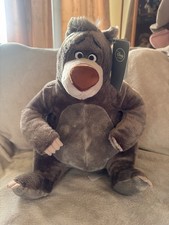 Disney Store Ufficiale Baloo Dal Libro della Giungla Disney’s Il Giocattolo Morbido 16" Nuovo Etichette