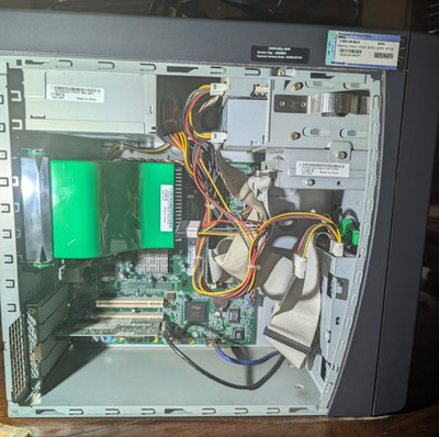 Dell Dimenion 2400 PC Windows XP Intel Celeron 2.4Ghz 256mb MS Office retro vtg
