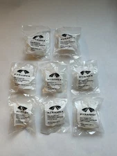 Clear Universal Flexible Safety Side Shields Eye Glasses PYRAMEX SS100 (8 Pairs)