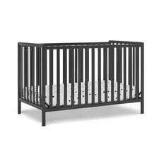 Delta Children Heartland 4-in-1 Convertible Crib, Black