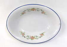 Cuenco para servir floral vintage esmaltado Cinsa