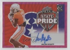 2023 Leaf Metal State Pride Pink Wave 5/5 Jalin Hyatt #SP-JH1 Auto 19ed