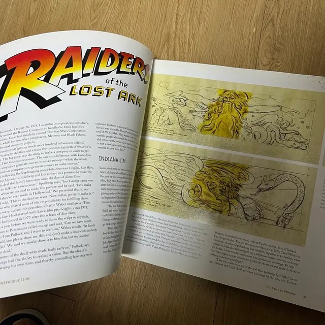 Complete Indiana Jones Art Book Collection