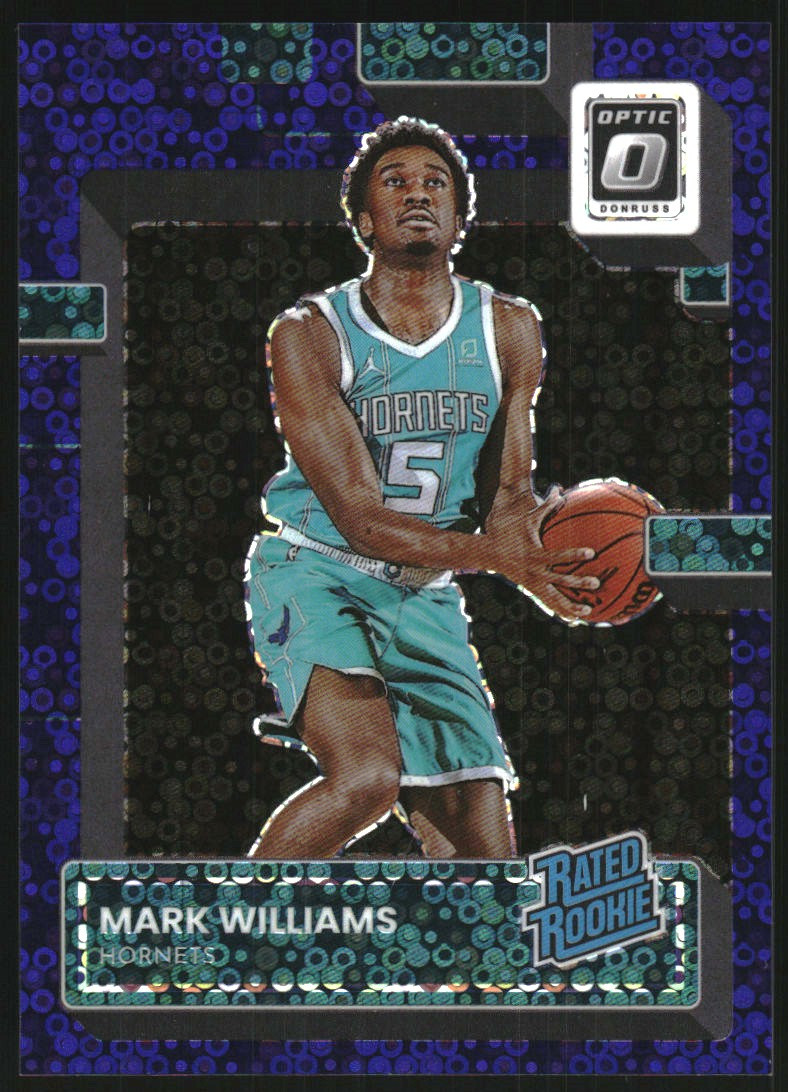 2022-23 Donruss Optic Fast Break Purple #245 Mark Williams RR/99
