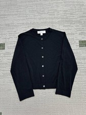 Michael Kors Sweater Womens Small Black Knit Cardigan