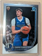 2025-26 Bowman Chrome Cooper Flagg Rookie RC #BCV-1 Dallas Mavericks CHROME
