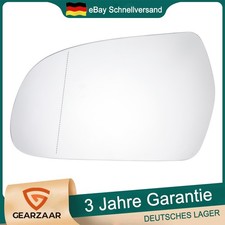 Vetro Specchio Retrovisore Esterno Sinistro Adatto per AUDI A3 A4 5 Vetro Auto