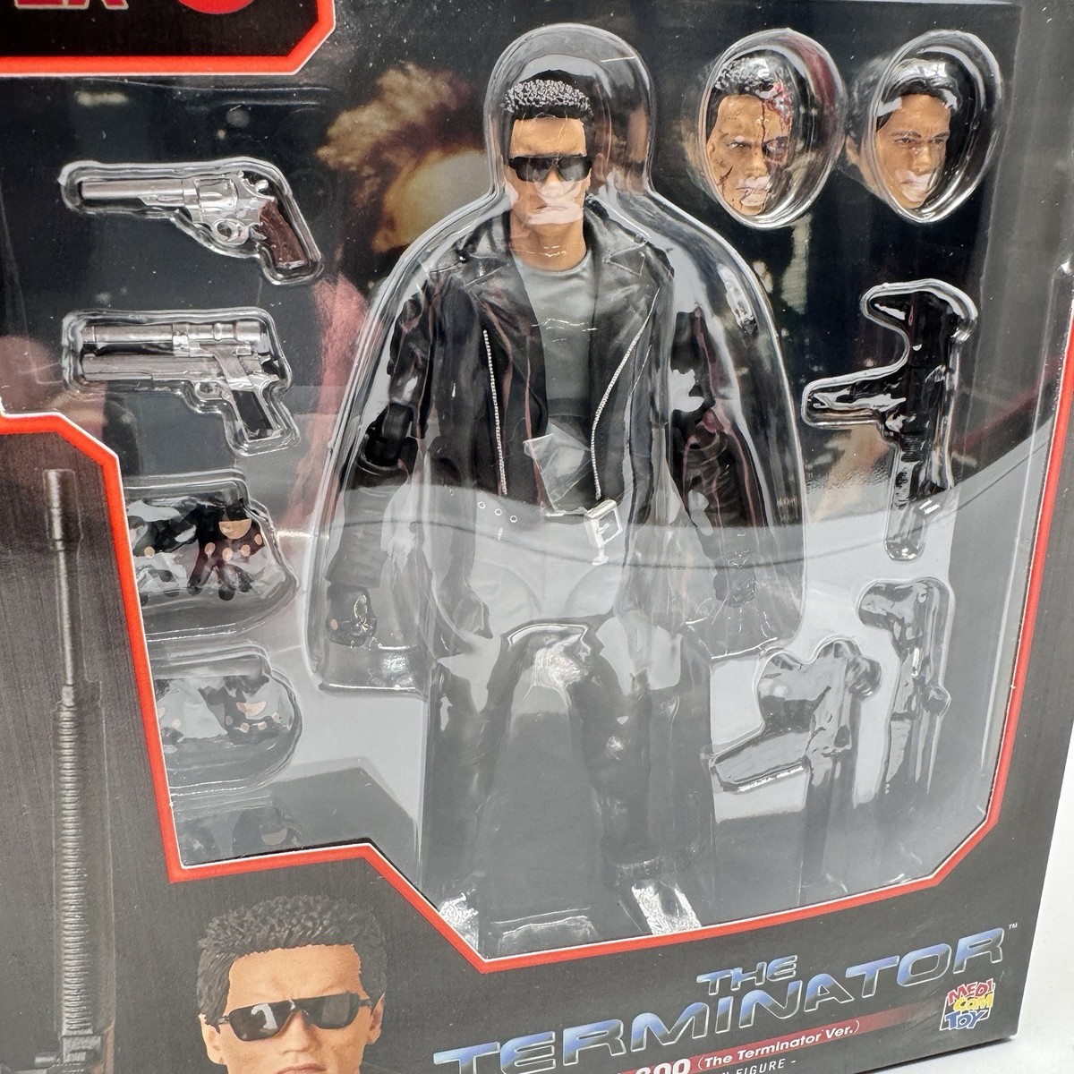 Mafex Terminator T-800 Action Figure 176 Medicom 2022 Near Mint