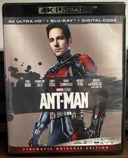 Ant-Man 4K UHD  Blu-Ray, 2015 No Digital
