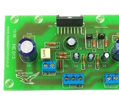 Mono amplifier; 24VDC; 100W; Ch: 1; IC: TDA7294; 775mV - ZSM-NE013 | EU Stock