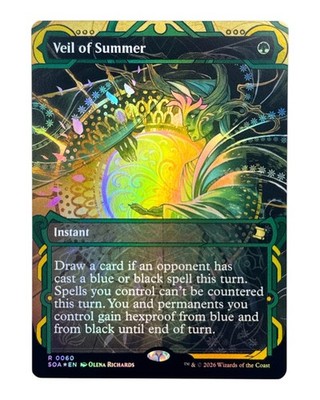 MTG | Veil of Summer | Secrets of Strixhaven | Foil | NM | EN