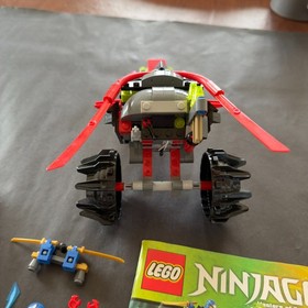 2013 LEGO NINJAGO WARRIOR BIKE SET 70501 COMPLETE w/ MINIFIGURES & BOOKLET MT-
