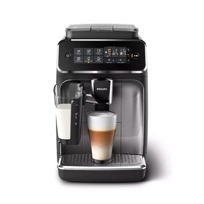 Philips 3200 LatteGo Automatic Espresso Machine, Silver | 5 Recipes | EP3246/74