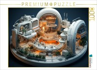 Calvendo Puzzle Space Station - 3D Space For Little Explorers | 1000 Pieces, Fin