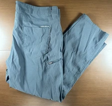 Eddie Bauer Tech Performance Pants Mens 40x30 Blue Lightweight Hiking Stretch