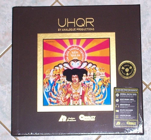 Jimi Hendrix Experience  Axis Bold as Love 45 rpm UHQR STEREO Box set vinyl LP