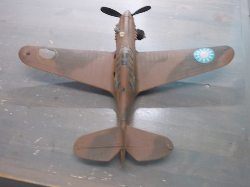 Testors Fly'Em P-40E Warhawk .049 (VG) (Motor is STUCK / GUMMED UP) PLEASE READ - Picture 9 of 13