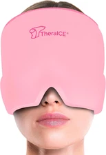 Headache Relief Cap, Migraine Ice Pack Mask Products, Women Cooling Gel Hat, Fac