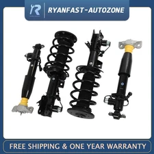 Full Set Front Rear Shock Struts Assys For Lincoln MKZ Electric GAS DOHC 13-22