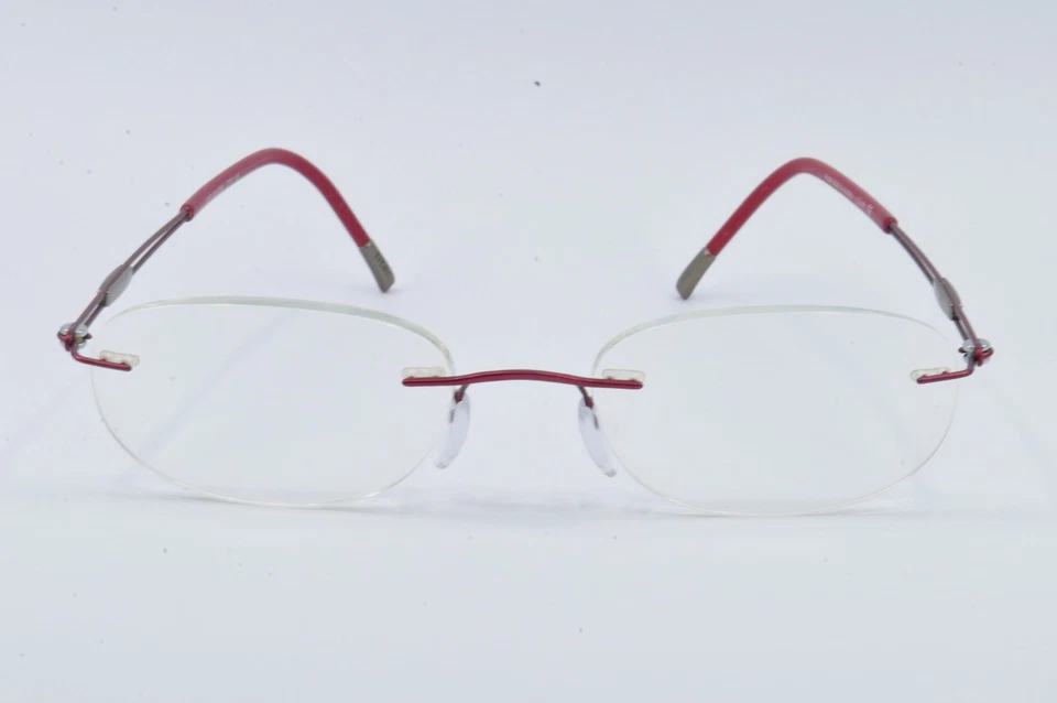 Silhouette Eyeglasses 5227 40 6059 Red, Size 49-19-145 - Image 2 of 4