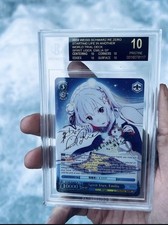 Weiss Schwarz RE Zero Spirit User Emilia RZ/S46-TE38SP SP BGS 10 black label