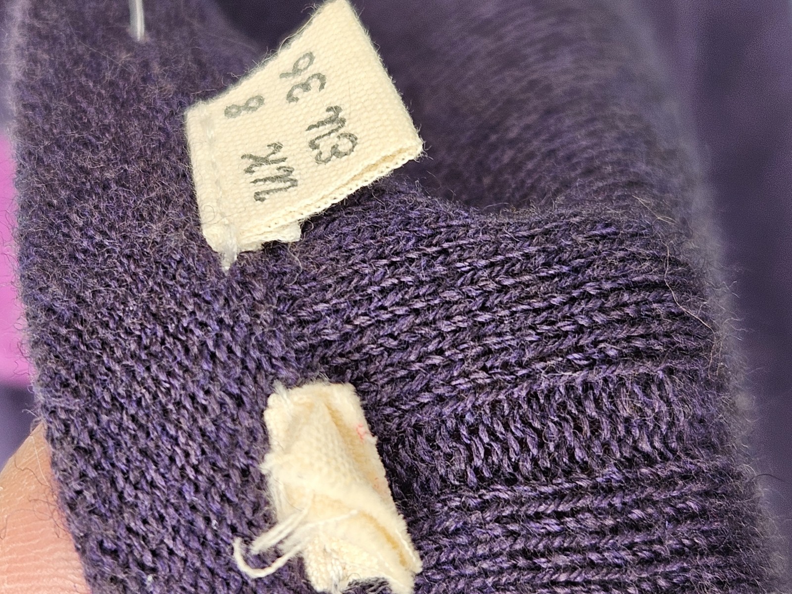 White Stuff Jumper Womens Tight Knit  Cotton Modal Wool Extremely Soft UK 8 - Sm image 7