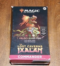 Magic The Gathering Lost Caverns of Ixalan Commander Deck Veloci-ramp-tor Dino