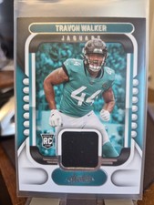 2022 Absolute Travon Walker Patch Rookie Card Insert #ARM-25 Jaguars RC