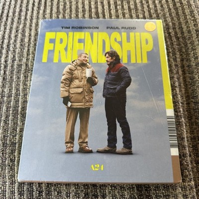 FRIENDSHIP 2025 BLU-RAY EDITION A24 PRINT BRAND NEW TIM ROBINSON PAUL RUDD