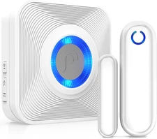 Fosmon WaveLink Wireless Door Chime with 500 Feet Range, 58 Tunes, 5 Volume Leve