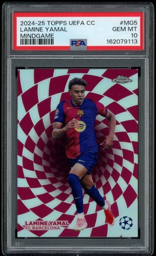 Lamine Yamal #MG-5 — 2024 Topps UEFA Mindgame soccer card