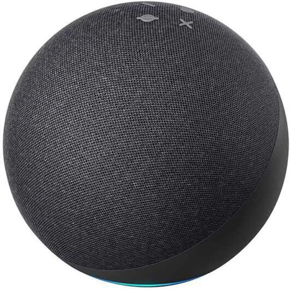 Amazon Echo 4. Generation | Smarter Lautsprecher Alexa WLAN | Anthrazit - Bild 2 von 4