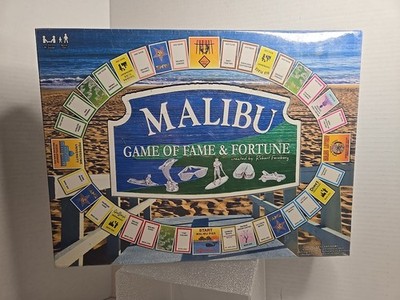 NEW Sealed MALIBU Game Of Fame And Fortune Board Game (Like Monopoly)