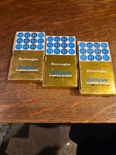 Lot Of 3 Burroughs Bellaire Ribbon Mates Typewriter Ribbon #19-0924-522 BlackRed thumbnail